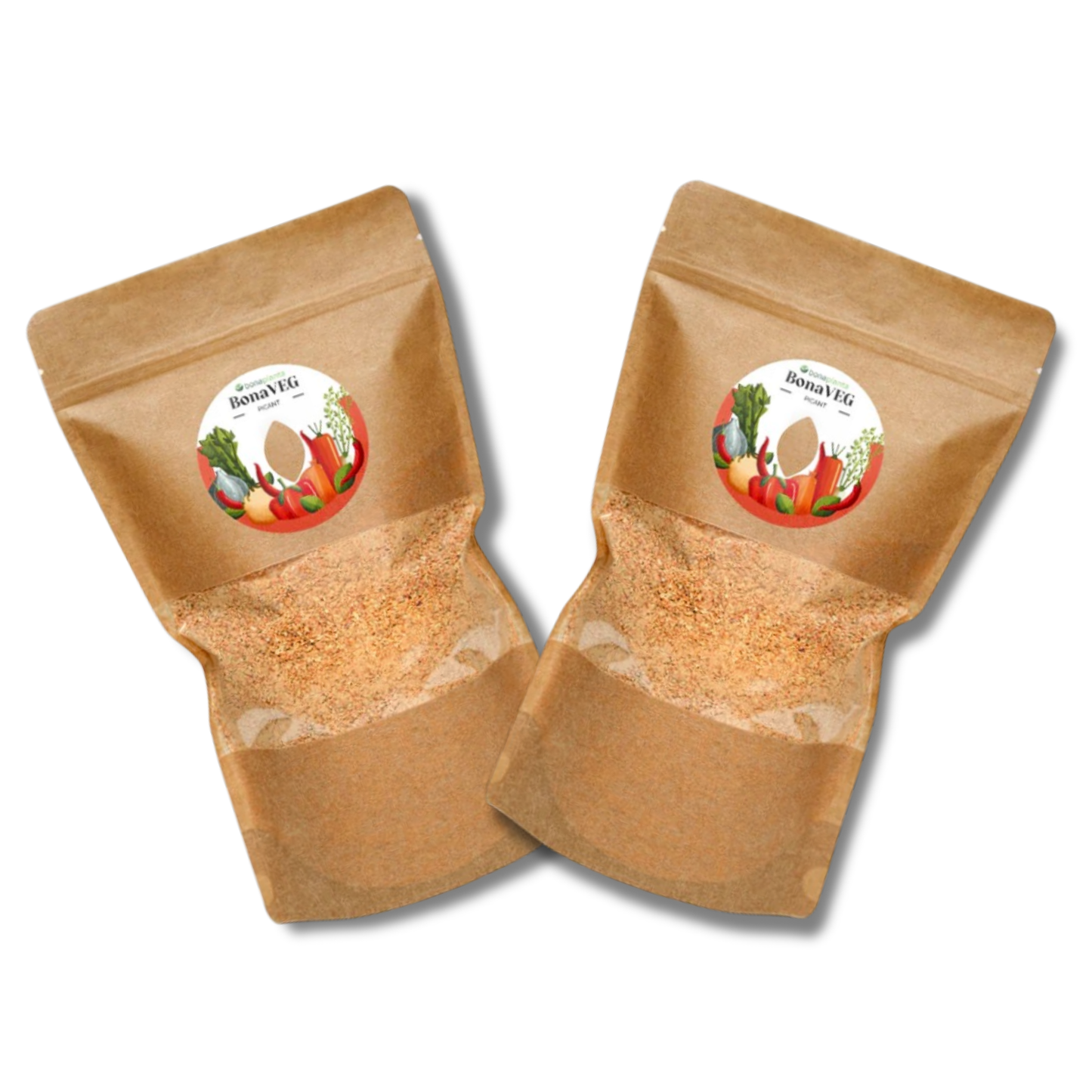 BonaVEG Picant (Mix de legume uscate) măcinat - Fără sare, zahăr, aditivi