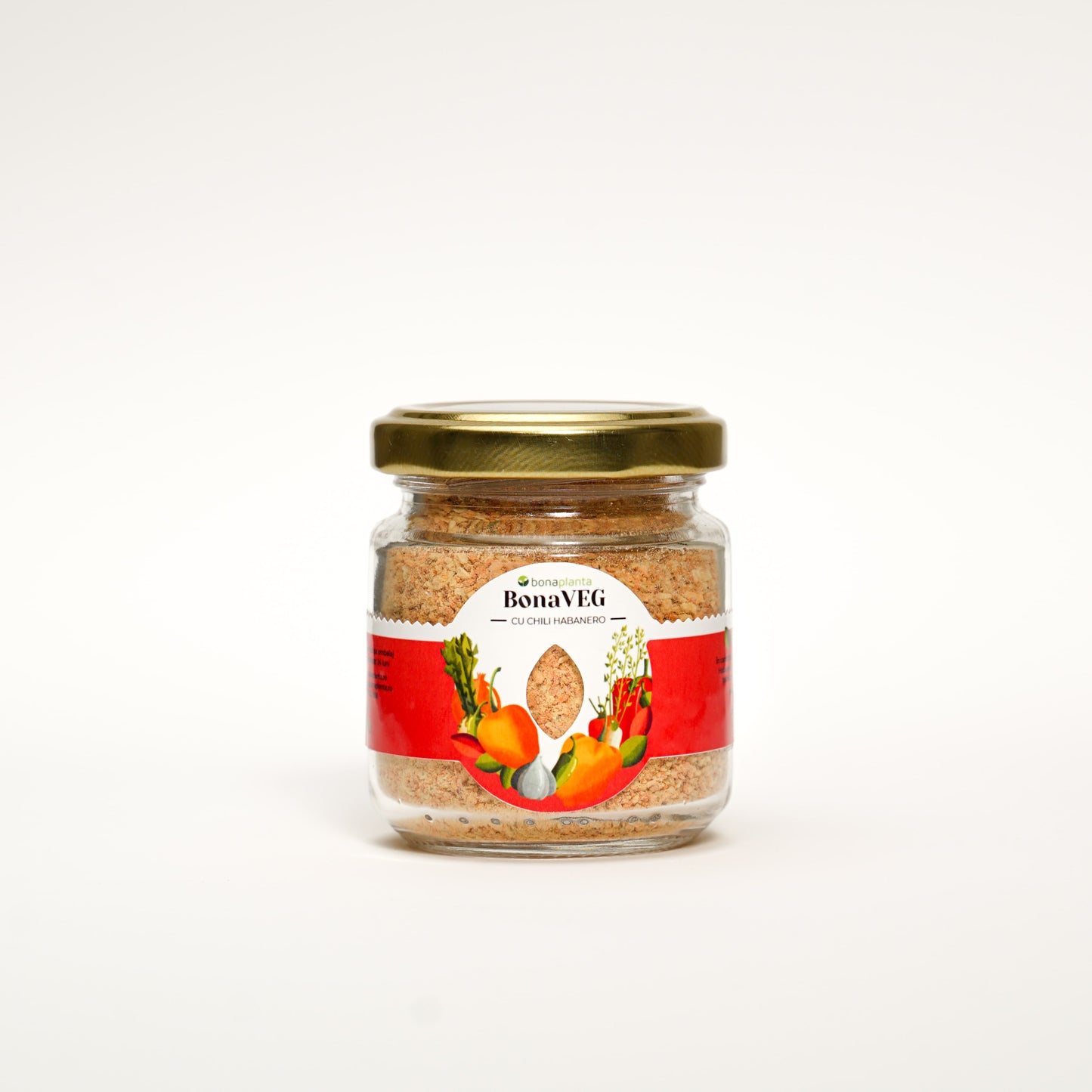 BonaVEG cu Chili Habanero (Mix de legume uscate iute) măcinat - Fără sare, zahăr, aditivi