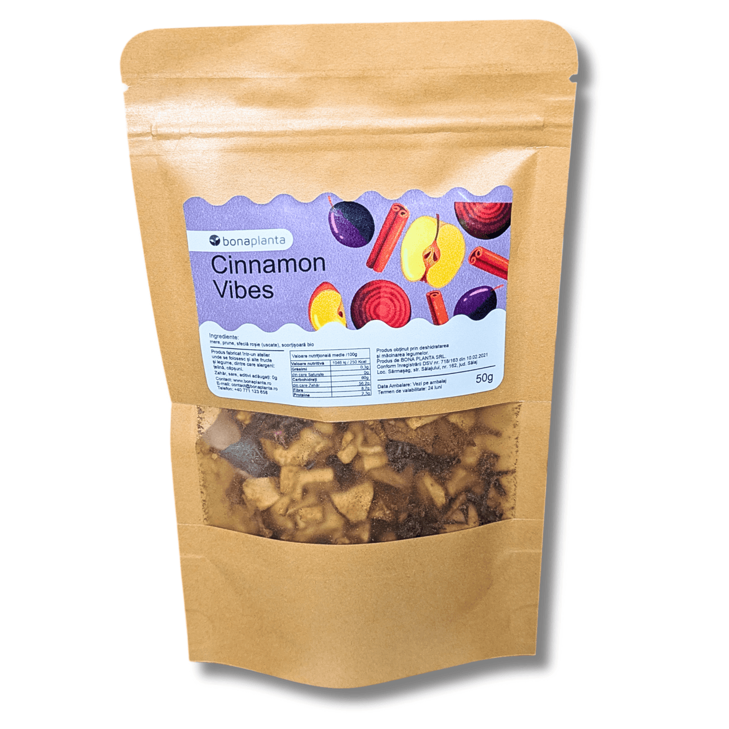 Cinnamon Vibes – Amestec de ceai (100 % natural) Fără sare, zahăr, aditivi, E-uri adăugați