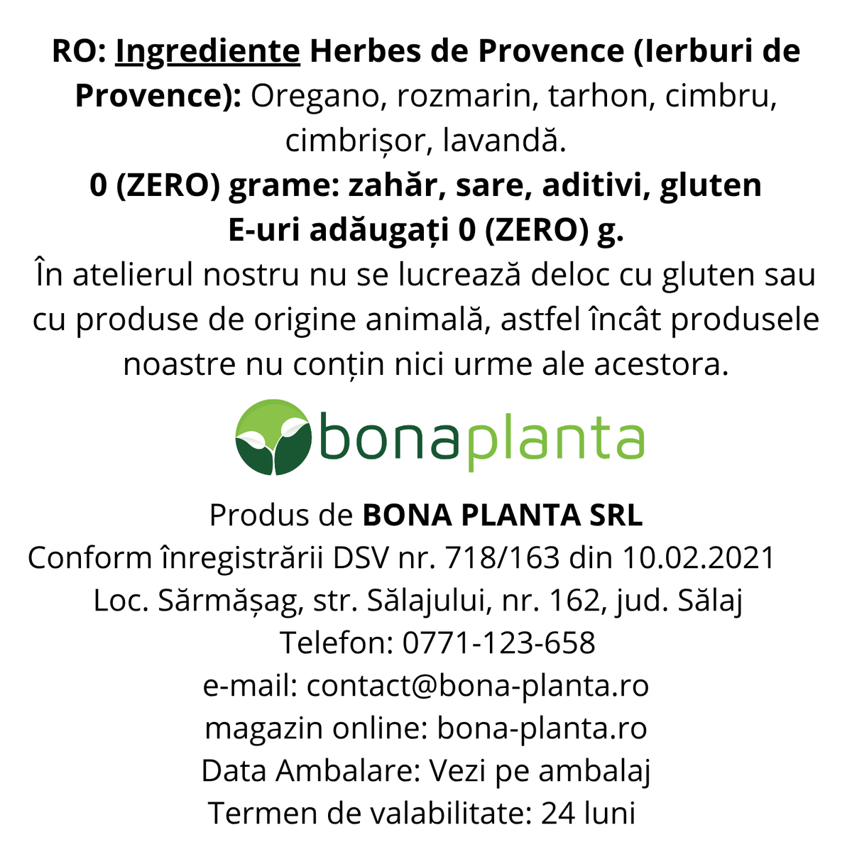 Herbes de Provence (Ierburi de Provence) CU LAVANDĂ