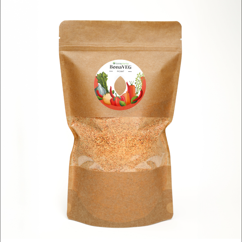 BonaVEG Picant (Mix de legume uscate) măcinat - Fără sare, zahăr, aditivi