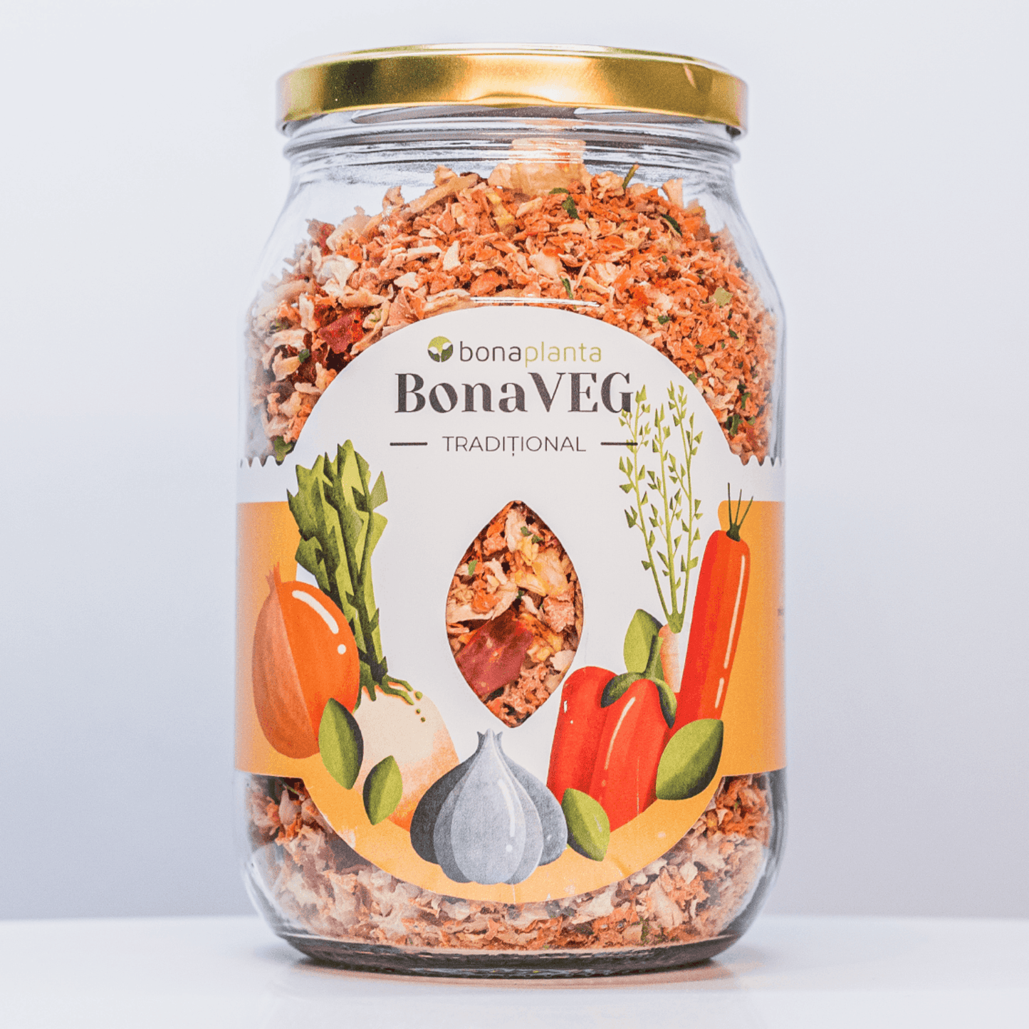 BonaVEG Tradi (Clasic) În bucăți mari de legume - Fără sare, zahăr, aditivi