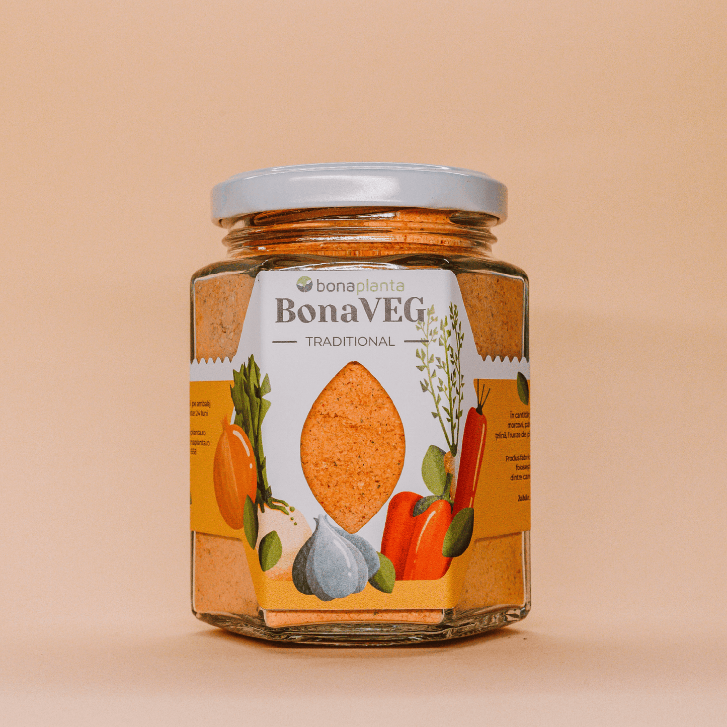 BonaVEG Tradi (Clasic) (Mix de legume uscate) - Măcinat  Fără sare, zahăr, aditivi