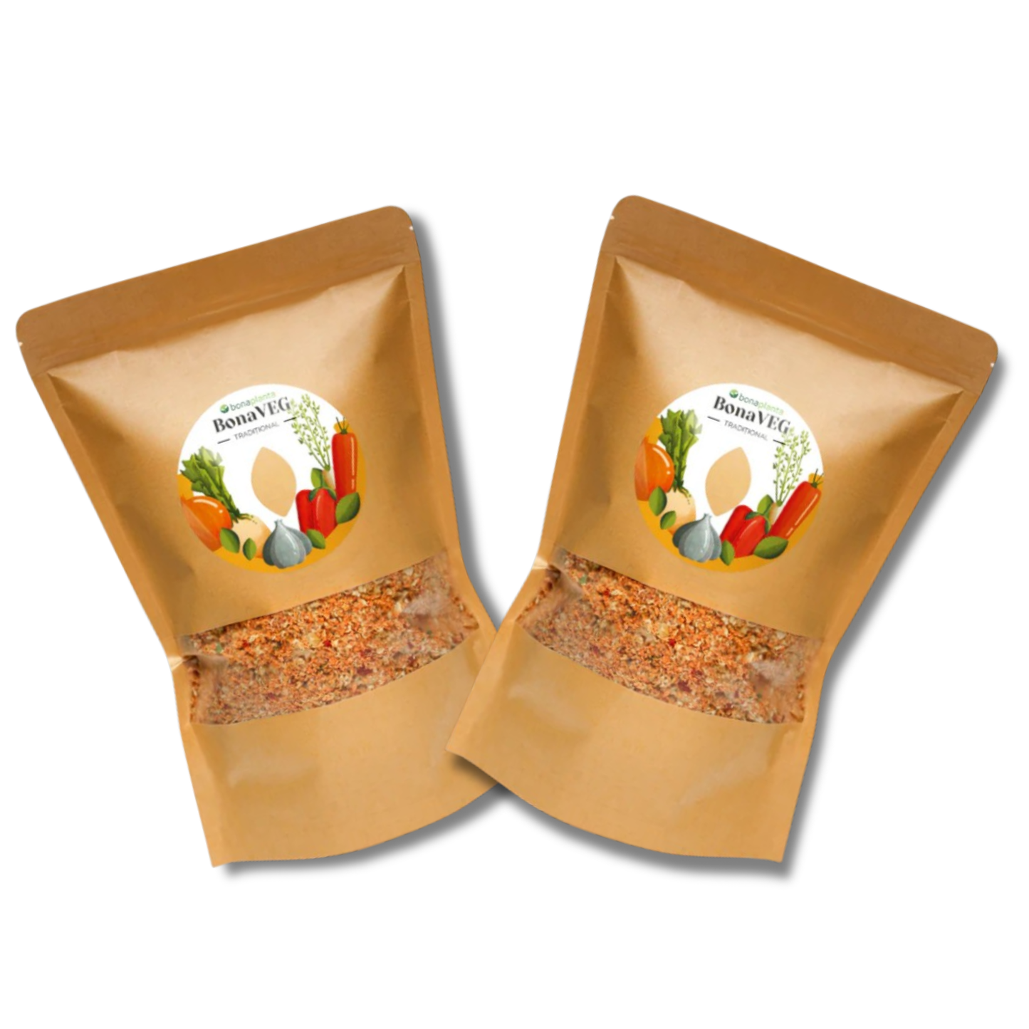 BonaVEG Tradi (Clasic) În bucăți mari de legume - Fără sare, zahăr, aditivi