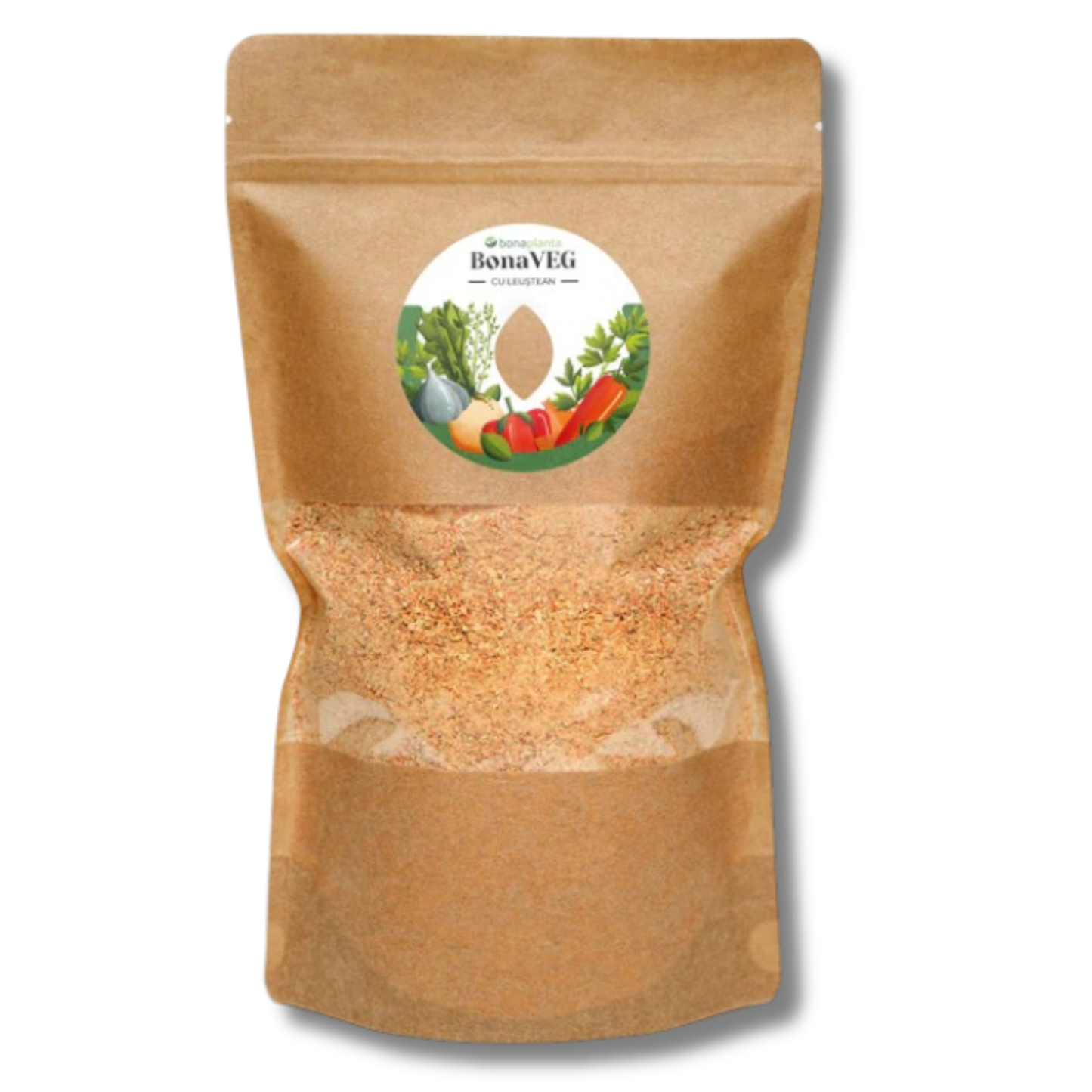 BonaVEG cu Leuștean (Mix de legume uscate) măcinat - Fără sare, zahăr, aditivi