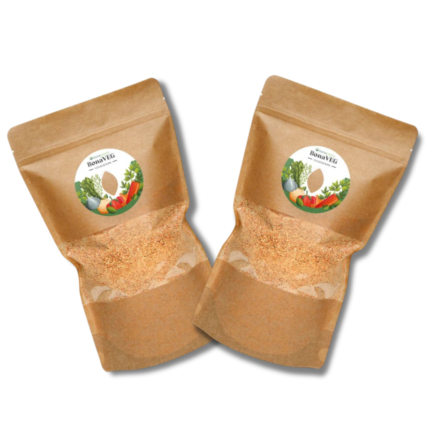 BonaVEG cu Leuștean (Mix de legume uscate) măcinat - Fără sare, zahăr, aditivi