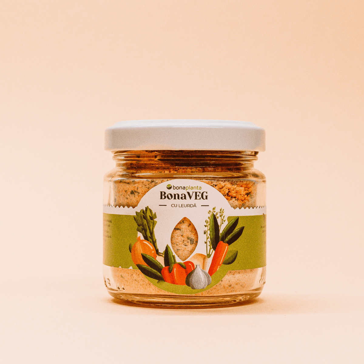 BonaVEG cu Leurdă (Mix de legume uscate) măcinat - Fără sare, zahăr, aditivi
