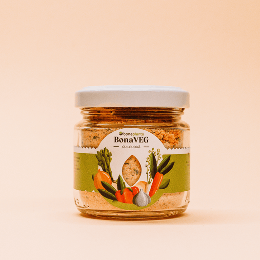 BonaVEG cu Leurdă (Mix de legume uscate) măcinat - Fără sare, zahăr, aditivi