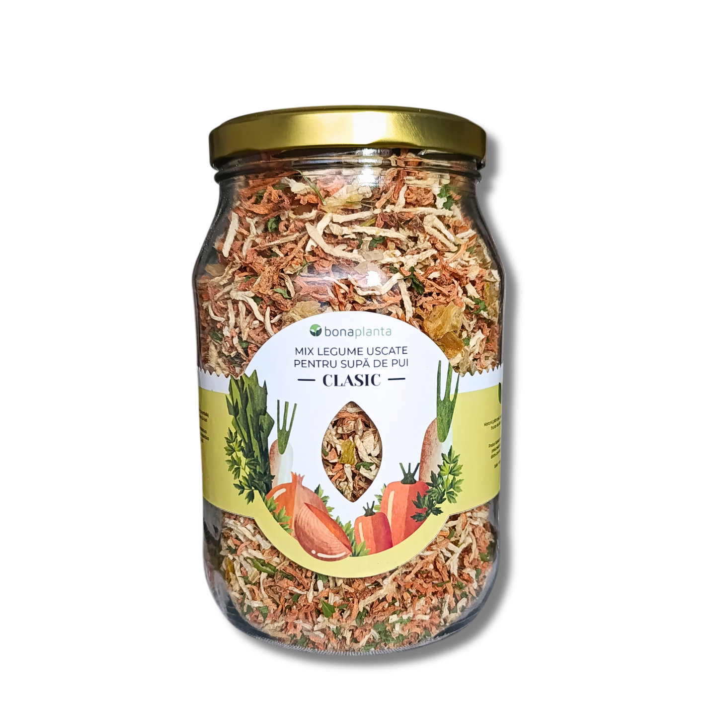 Condimente pentru Supă de Pui CLASIC - În bucăți mari de legume -  Fără sare, zahăr, aditivi