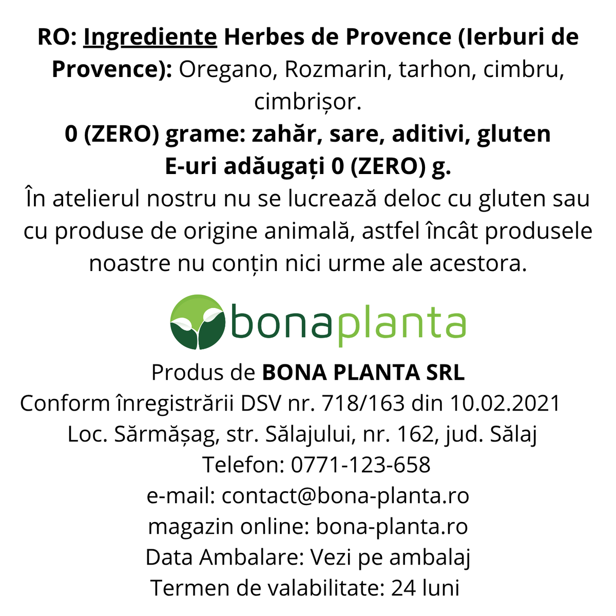Herbes de Provence (Ierburi de Provence)
