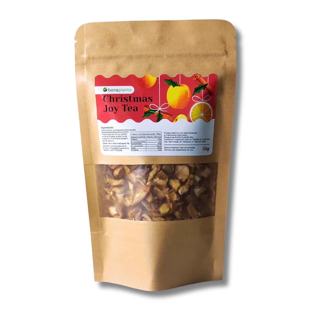Joy Tea  (100 % natural)  Fără sare, zahăr, aditivi, E-uri adăugați