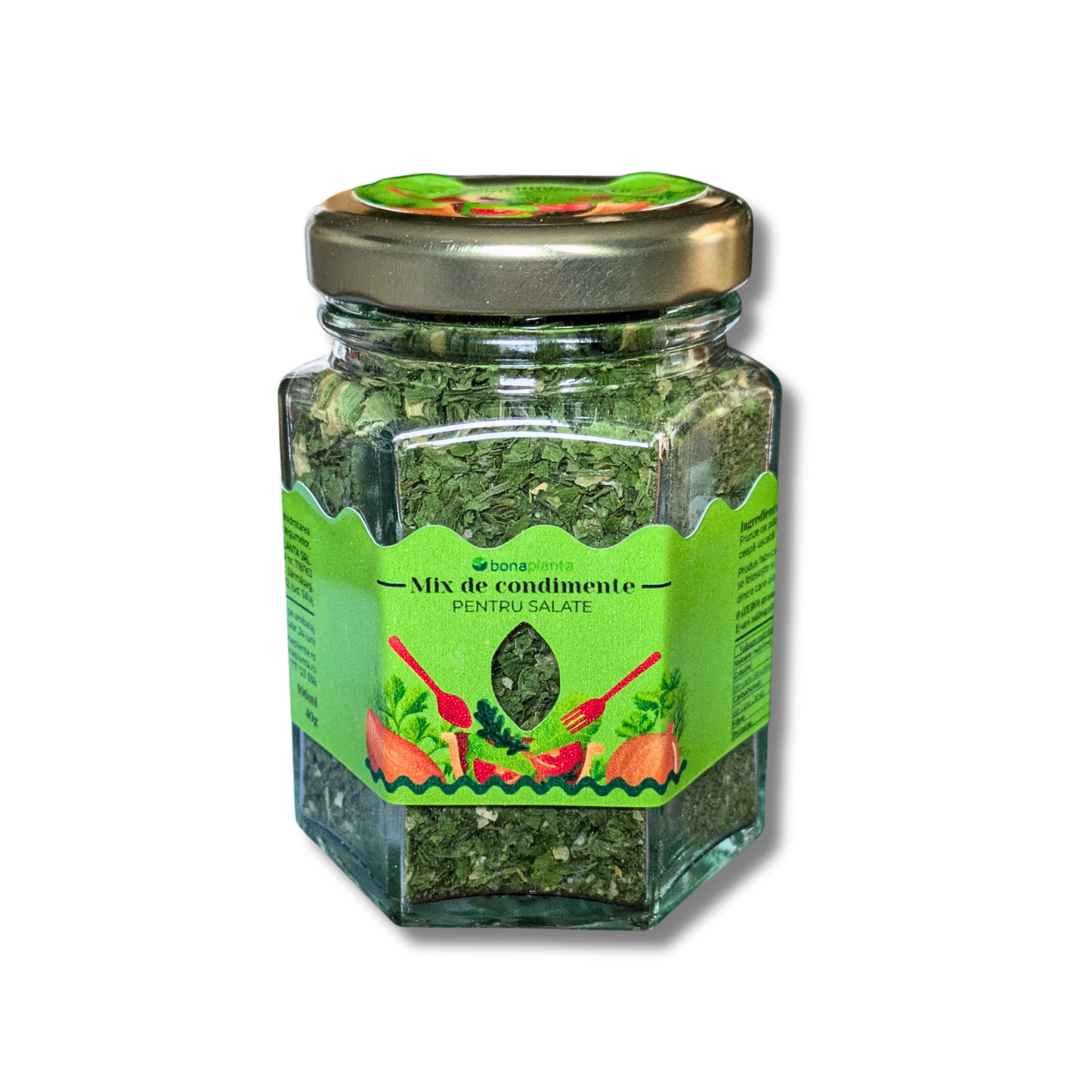 Mix de condimente pentru Salată (100 % natural) - Fără sare, zahăr, aditivi, E-uri adăugați
